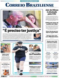 Capa do jornal Correio Braziliense 28/02/2026