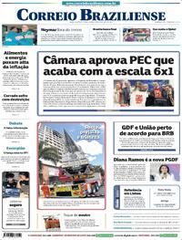 Capa Correio Braziliense 28/05/2026