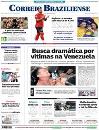 Capa do jornal Correio Braziliense 28/06/2026