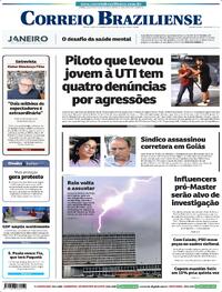 Capa do jornal Correio Braziliense 29/01/2026