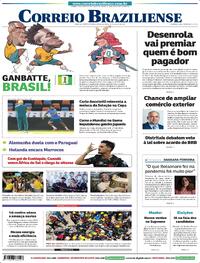 Capa Correio Braziliense 29/06/2026
