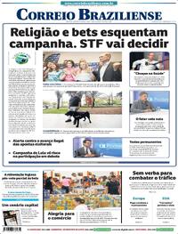 Capa Jornal Correio Braziliense
