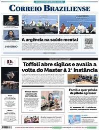 Capa do jornal Correio Braziliense 30/01/2026