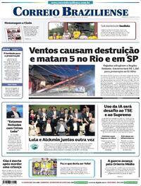 Capa Jornal Correio Braziliense