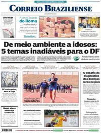 Capa Correio Braziliense 30/08/2026
