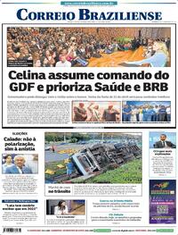 Capa do jornal Correio Braziliense 31/03/2026