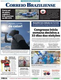 Capa Jornal Correio Braziliense