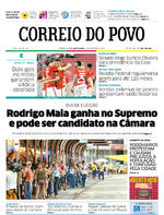 Capa do jornal Correio do Povo 02/02/2017