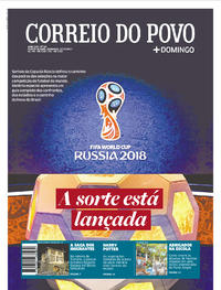 Capa do jornal Correio do Povo 03/12/2017
