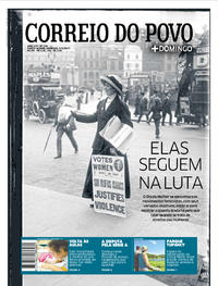 Capa do jornal Correio do Povo 05/03/2017