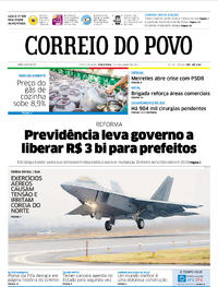 Capa do jornal Correio do Povo 05/12/2017