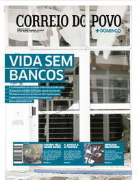 Capa do jornal Correio do Povo 07/05/2017