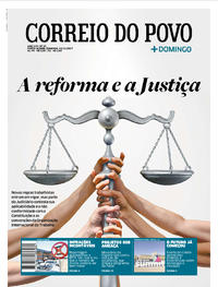 Capa do jornal Correio do Povo 12/11/2017