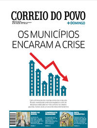 Capa do jornal Correio do Povo 14/05/2017