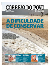 Capa do jornal Correio do Povo 16/04/2017
