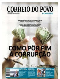 Capa do jornal Correio do Povo 18/06/2017