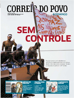 Capa do jornal Correio do Povo 22/01/2017