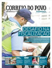 Capa do jornal Correio do Povo 27/08/2017