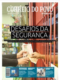 Capa do jornal Correio do Povo 28/05/2017