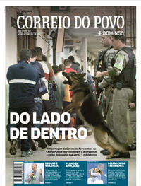 Capa do jornal Correio do Povo 02/09/2018