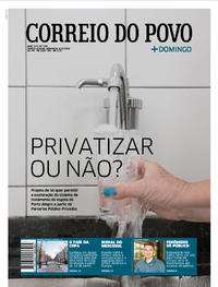 Capa do jornal Correio do Povo 08/04/2018
