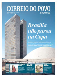 Capa do jornal Correio do Povo 15/07/2018