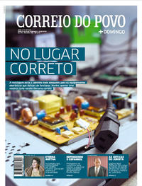 Capa do jornal Correio do Povo 19/08/2018