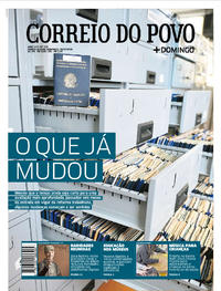 Capa do jornal Correio do Povo 20/05/2018