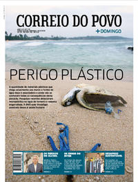 Capa do jornal Correio do Povo 25/03/2018