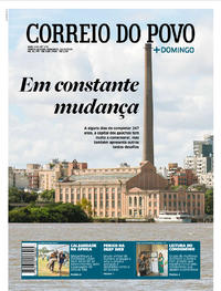 Capa do jornal Correio do Povo 24/03/2019