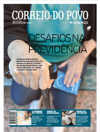 Capa do jornal Correio do Povo 31/03/2019