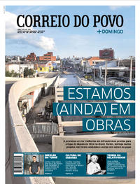 Capa do jornal Correio do Povo 02/06/2019