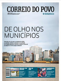 Capa do jornal Correio do Povo 06/10/2019