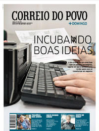 Capa do jornal Correio do Povo 22/09/2019