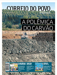 Capa do jornal Correio do Povo 23/06/2019