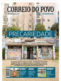 Capa do jornal Correio do Povo 25/08/2019