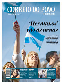 Capa do jornal Correio do Povo 27/10/2019