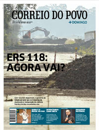 Capa do jornal Correio do Povo 28/07/2019