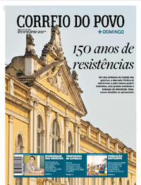 Capa do jornal Correio do Povo 29/09/2019