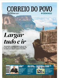 Capa do jornal Correio do Povo 01/03/2020