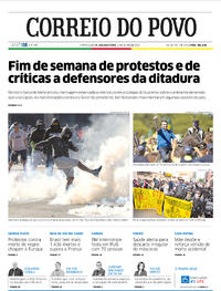 Capa do jornal Correio do Povo 01/06/2020