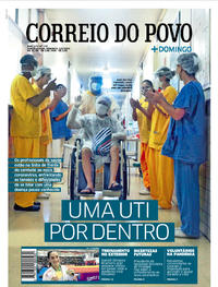 Capa do jornal Correio do Povo 03/05/2020