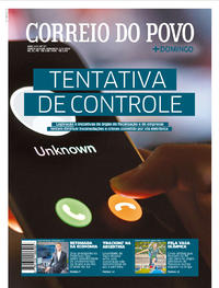 Capa do jornal Correio do Povo 05/01/2020