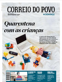 Capa do jornal Correio do Povo 07/06/2020
