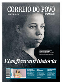 Capa do jornal Correio do Povo 08/03/2020