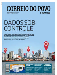 Capa do jornal Correio do Povo 10/05/2020