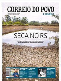Capa do jornal Correio do Povo 19/01/2020