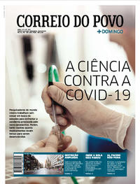 Capa do jornal Correio do Povo 19/04/2020