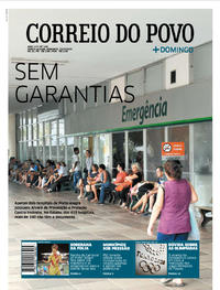 Capa do jornal Correio do Povo 23/02/2020