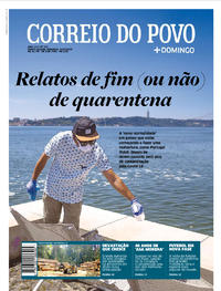 Capa do jornal Correio do Povo 24/05/2020